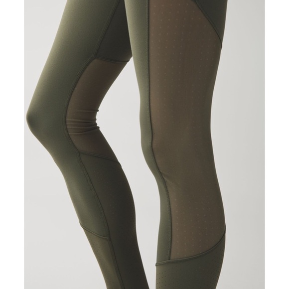 LULULEMON Barre Star Pant *Full-On Luon (Fatigue Green) - Picture 5 of 15